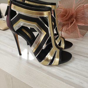 Casadei Open-Toe Bootie